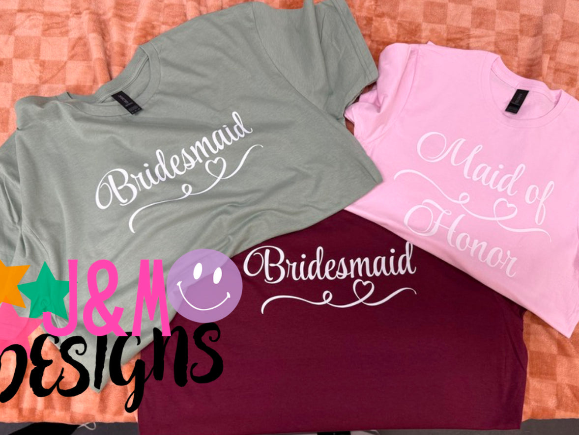 Maid of honor shirt