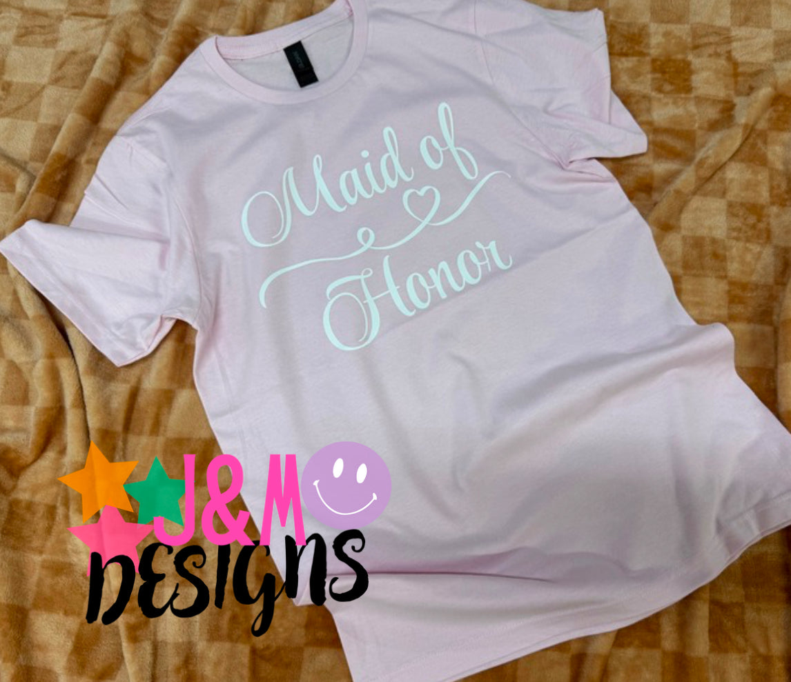 Maid of honor shirt