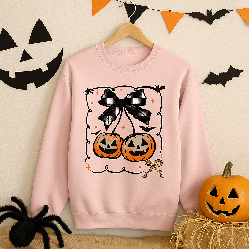Pumpkin Bow Cherries
