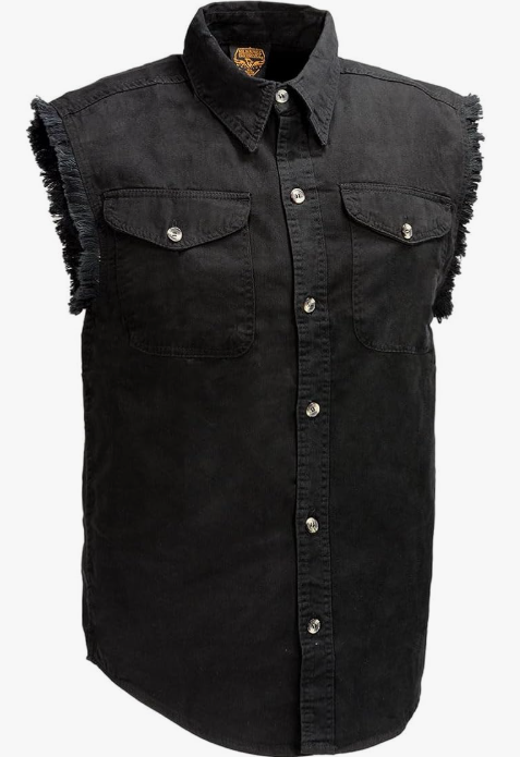CUSTOM SLEEVELESS BIKER SHIRT